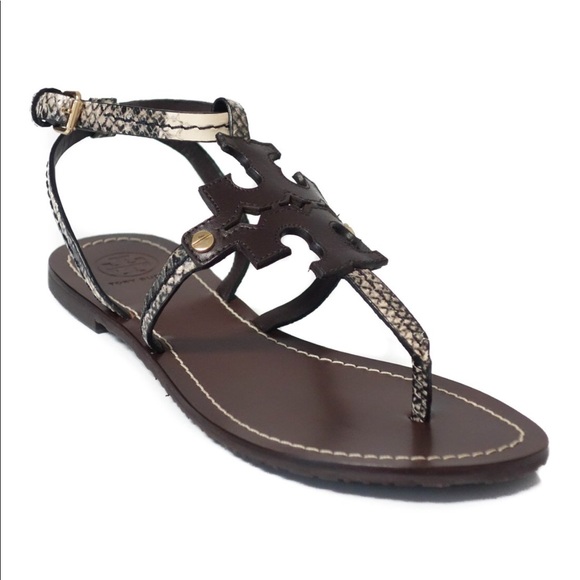 Tory Burch Shoes - Tory Burch Chandler Snake Print flat thong sandal